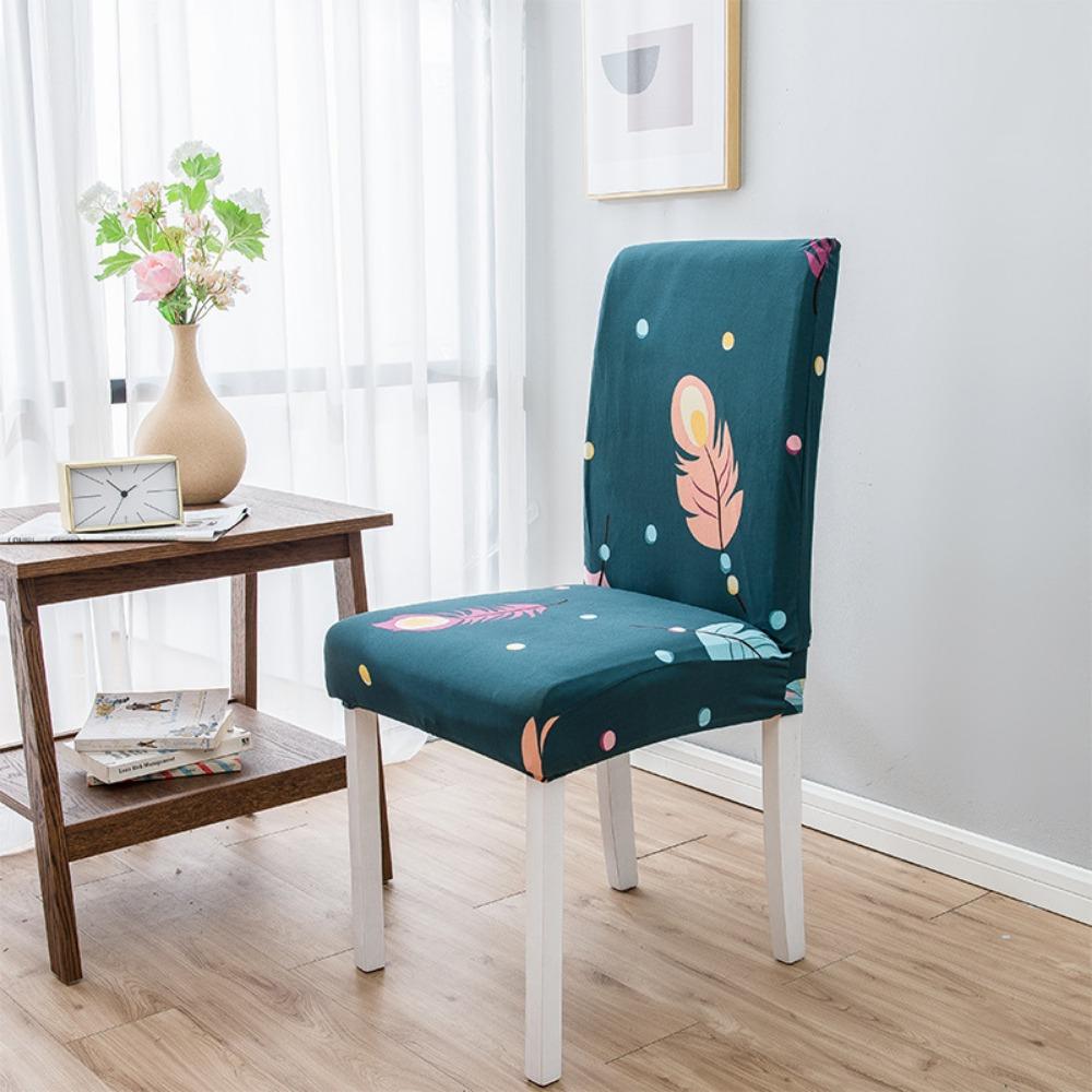 Chair Cover Full Set Dining Chair Covers Washable Stretchable Universal Fit for Home Office Restaurant