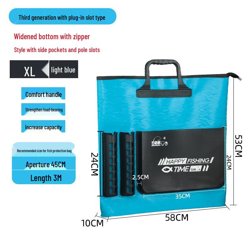 Verdickte wasserdichte Angelausrüstung & Lebendfischbeutel