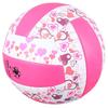 Size 5 Training Volleyball PU Soft Indoor Outdoor Volleyball for Students Pool Gym Training Pink