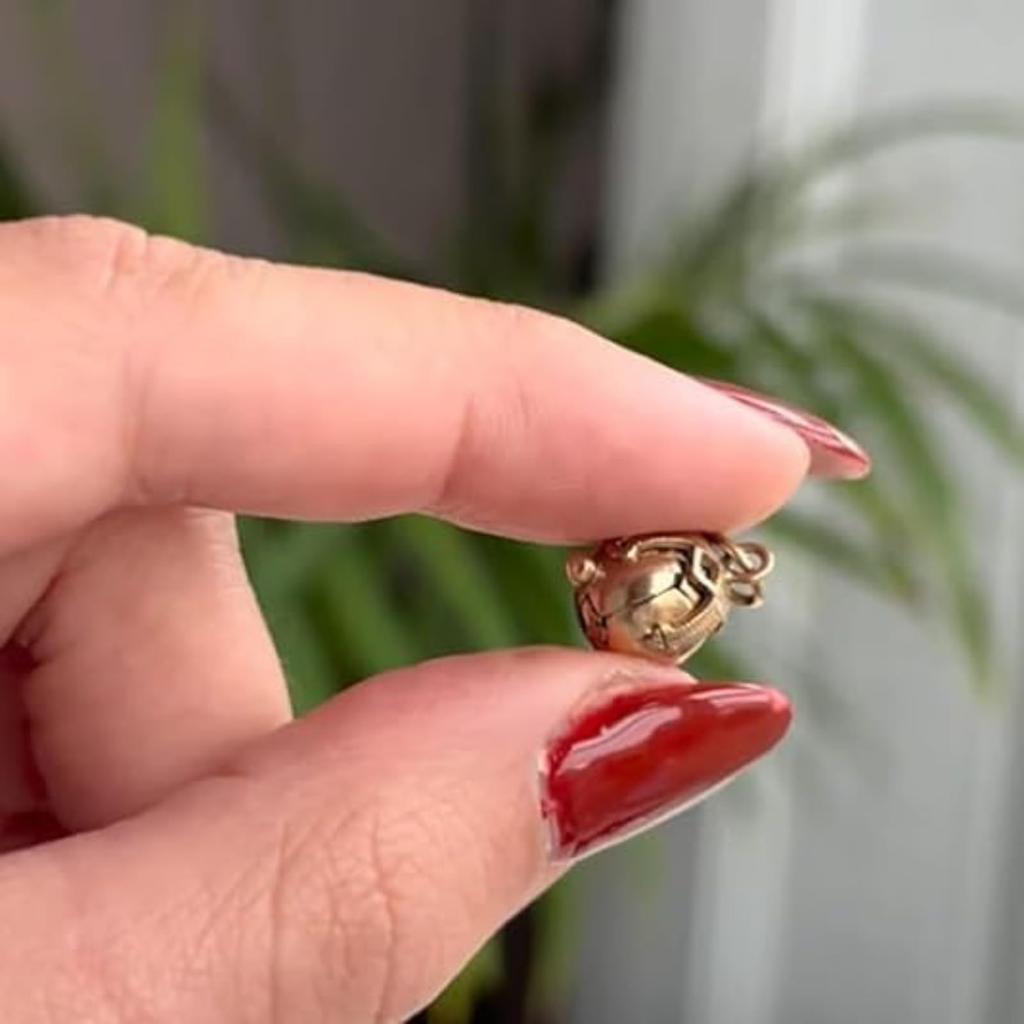 Transformační kulový přívěsek, Vintage skládací náhrdelník s koulí pro muže a ženy, Unikátní konvertibilní přívěsek koule na kříž, Transformační šperkový dárek