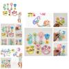 7pcs Eco-friendly Baby Teething Toys Set For 0-6 Months Non-toxic And Safe