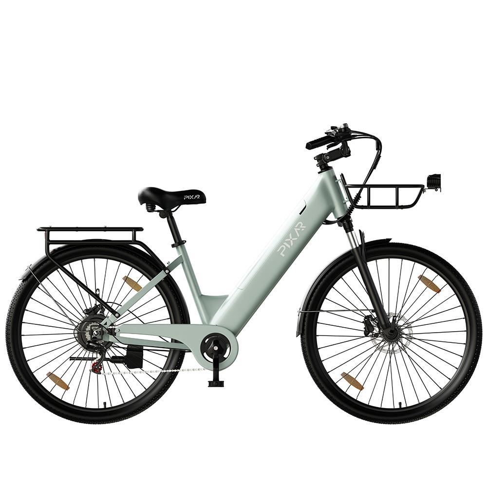 Elektrofahrrad Pixar C1 Pro 27,5" Reifen 250W Motor Langstrecken-Elektrofahrrad Höchstgeschwindigkeit 25 km/h Hydraulische Scheibenbremsen 7 Gänge 36V 18Ah Maximale Zuladung 150 kg