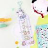 Pochacco Four-cut Photo Keychain