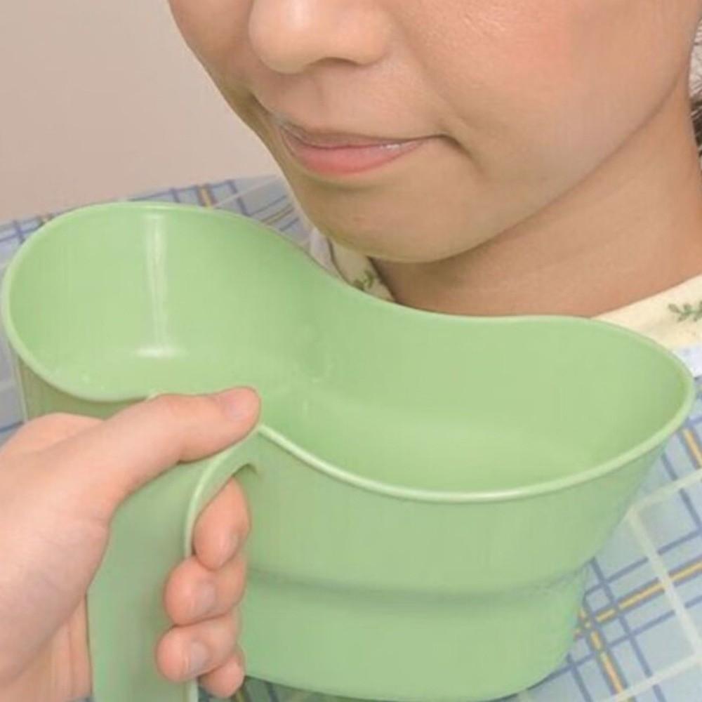 Plastic Vomit Basin Cup with Handle Spitting Cup Creative Emesis Basin Elderly Person