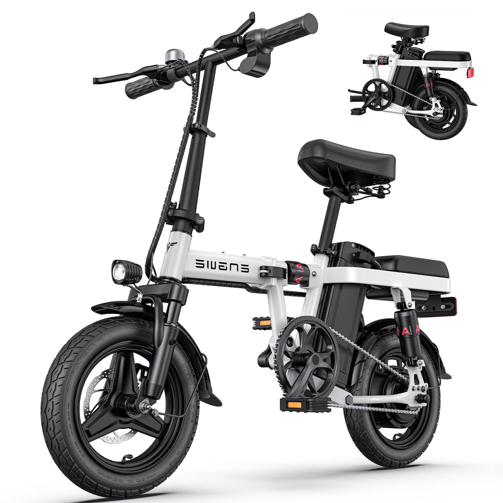ENGWE T14 Bicicleta elétrica 250W Motor sem escova 48V10AH Bateria de lítio Mini dobrável Aldult E bike Bicicleta elétrica de liga de alumínio