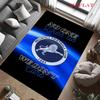 Millwall F.C. Poster Tappeto Tappetino con Logo per Soggiorno Camera da Letto Casa Decorazione Divano, Tappetino Antiscivolo per Giochi Bambini