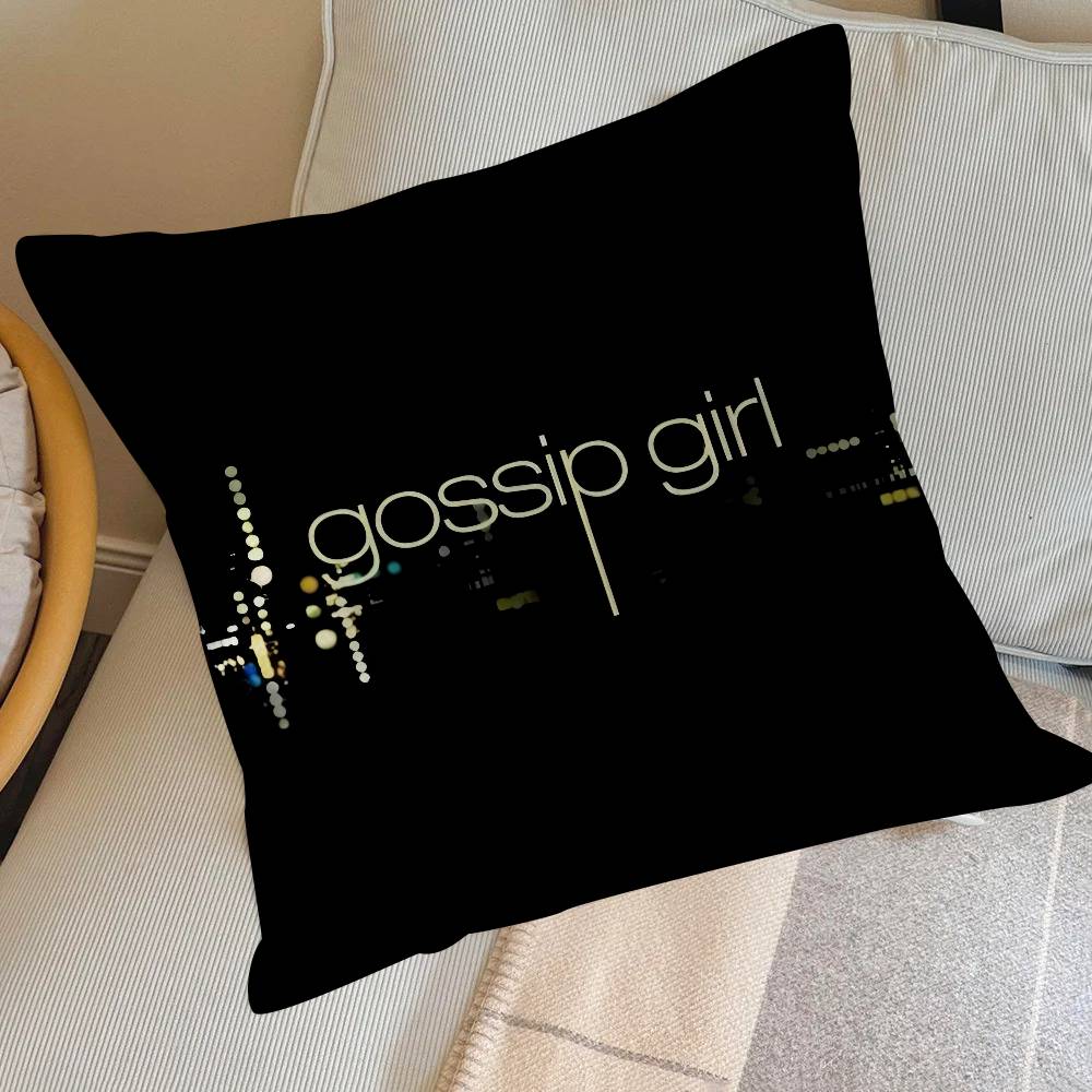 Pillowcases Home Bedding Decorative Pillow Cover Wedding Super Soft Pillow Case Movie G-Gossip G-Girl Logo