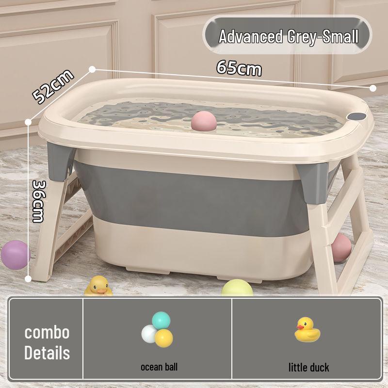 Baby Bathtub Foldable Soaking Tub for Kids