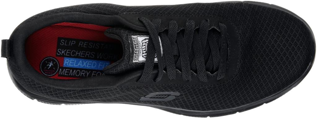 Skechers Work Relaxed Fit Sneakers: Flex Advantage - Bendon SR Black