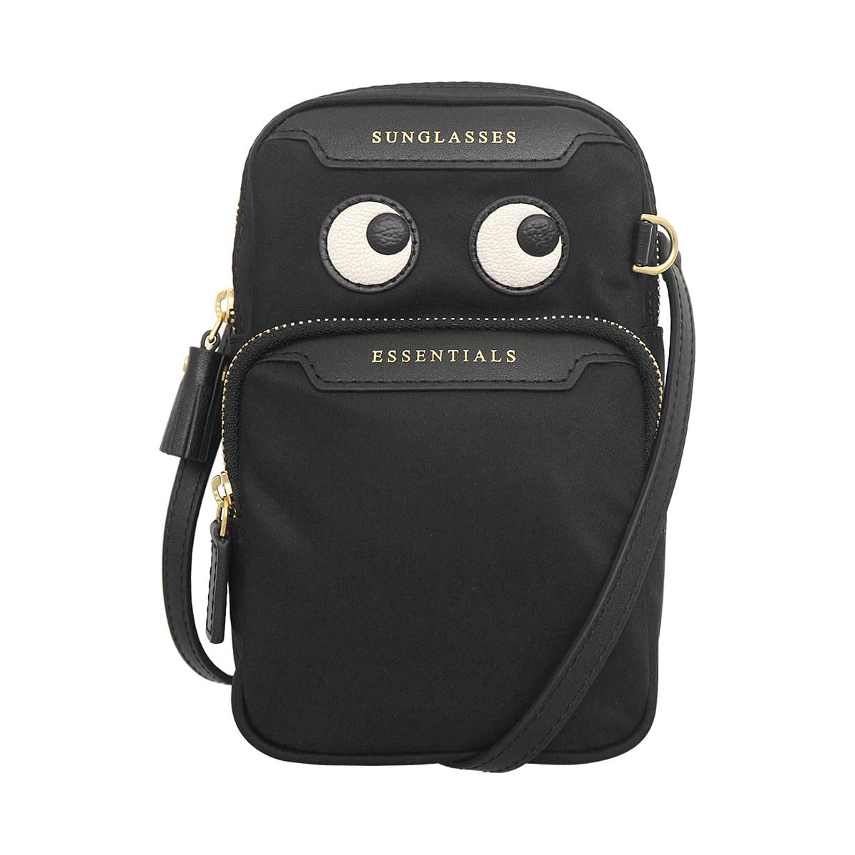 

Bag 181631 Black Eyes Essentials Recycled Nylon Crossbody for Women [Anya Hindmarch] (shoulder bag) [Brand] [Product] чорний