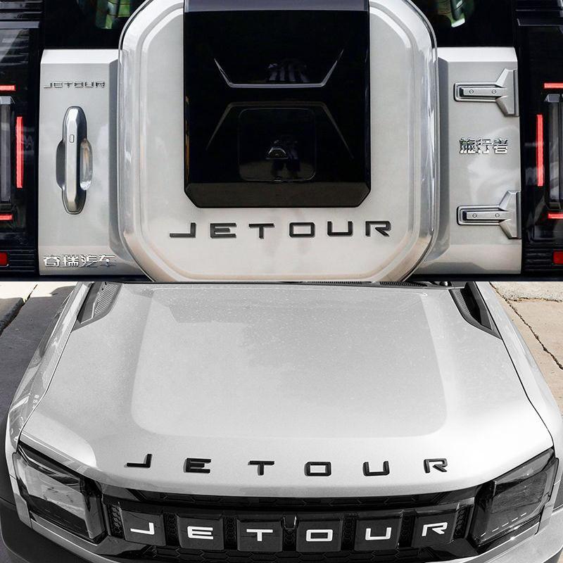 Decalcomania Griglia Anteriore Auto Per Jetour Traveler T2 Emblemi Logo Auto Adesivo Badge Decorazione Carrozzeria Segnaletica Lettere Esterno Auto