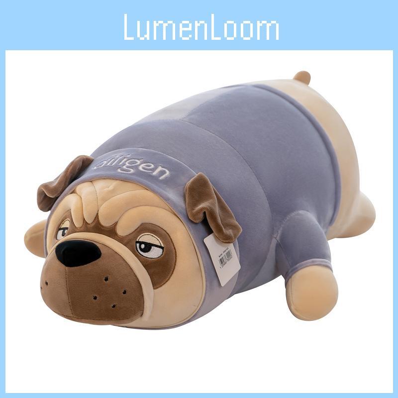 Dogs Plush Cute Doll With Short Sleeved Decor And Letter Embroidery Design