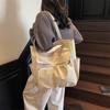 Large-capacity Tote Bag Work Commuting Large Shoulder Casual Pure Color All-matching Handbag Simple Backpack