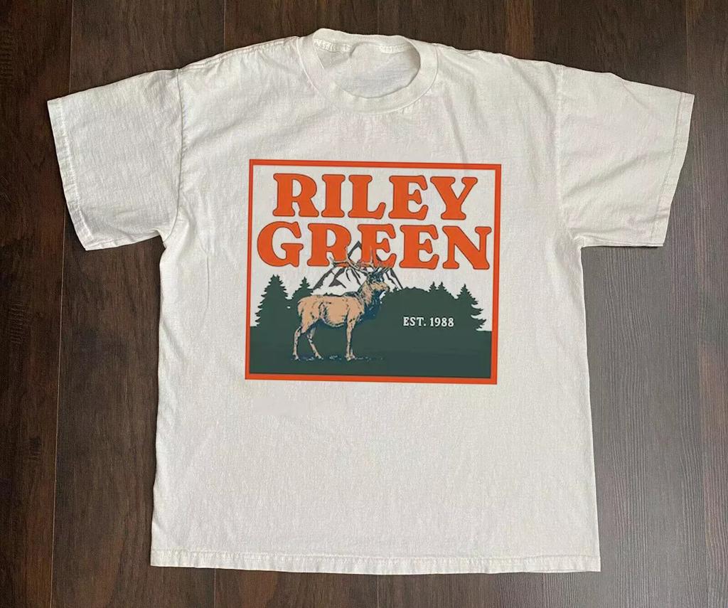 Riley Green Country Music Tour 2025 Musik T-Shirt Volle Größe S-5XL K700