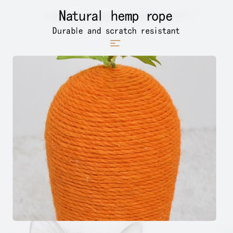 Gulrotformet kjæledyr Kattleke Katt Klatrestativ Katt Gripebrett