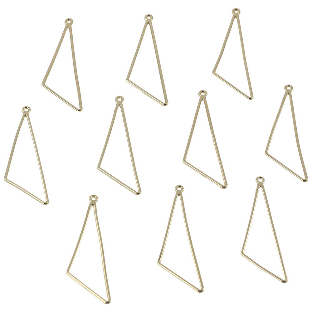 

10 шт. 23*41 мм треугольный кулон треугольный кулон из сплава полые пустые рамки DIY
