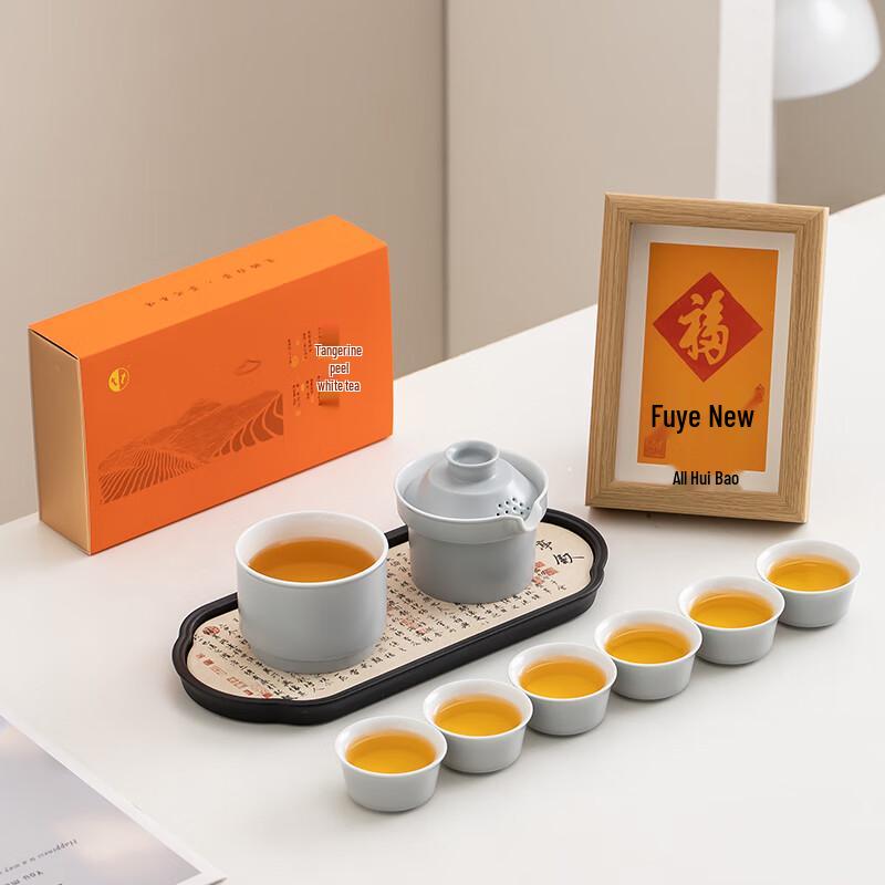 

Gild-Edged Jade Ceramic Tea Set