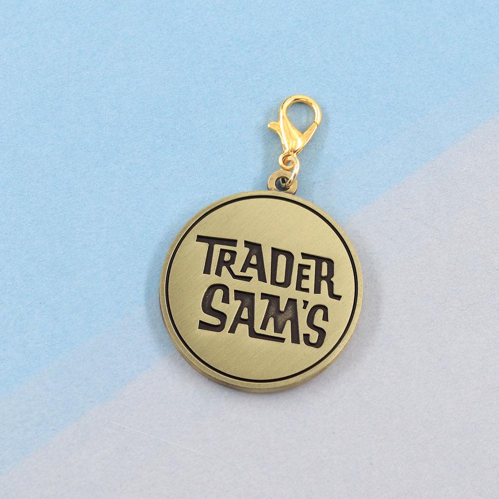 Retro Bronze Double-Sided Star Wars Keychain & Backpack Pendant Ornament