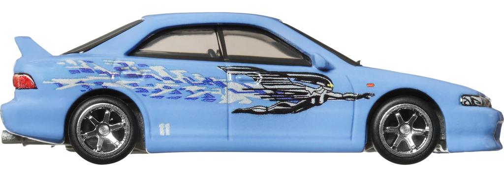 Hot Wheels Fast Furious Custom Acura Integra Sedan GSR Vehicle Ages 3 and Up & - Toy, Blue, JDJ13,
