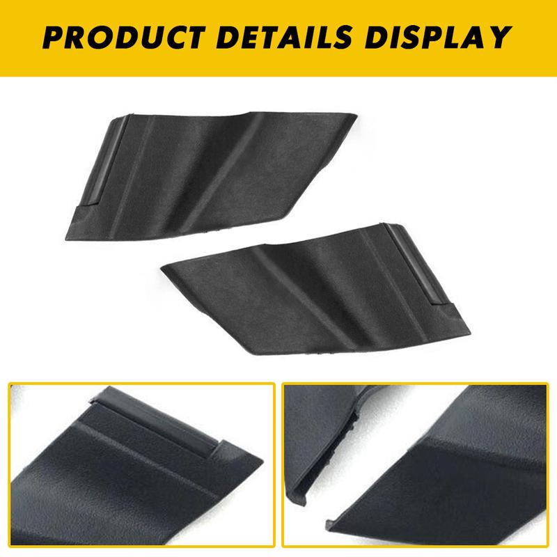 2 Peças Tampa Lateral do Wiper do Para-brisa Acabamento Encaixa Para Toyota Yaris 4 Portas 2006-2010
