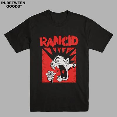 Unisex Short Sleeve Crew Neck Cotton T Shirt Rancid