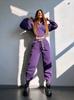 European and American fashion casual women's solid color long-sleeved waist cardigan hooded sweater strappy pants two-piece set