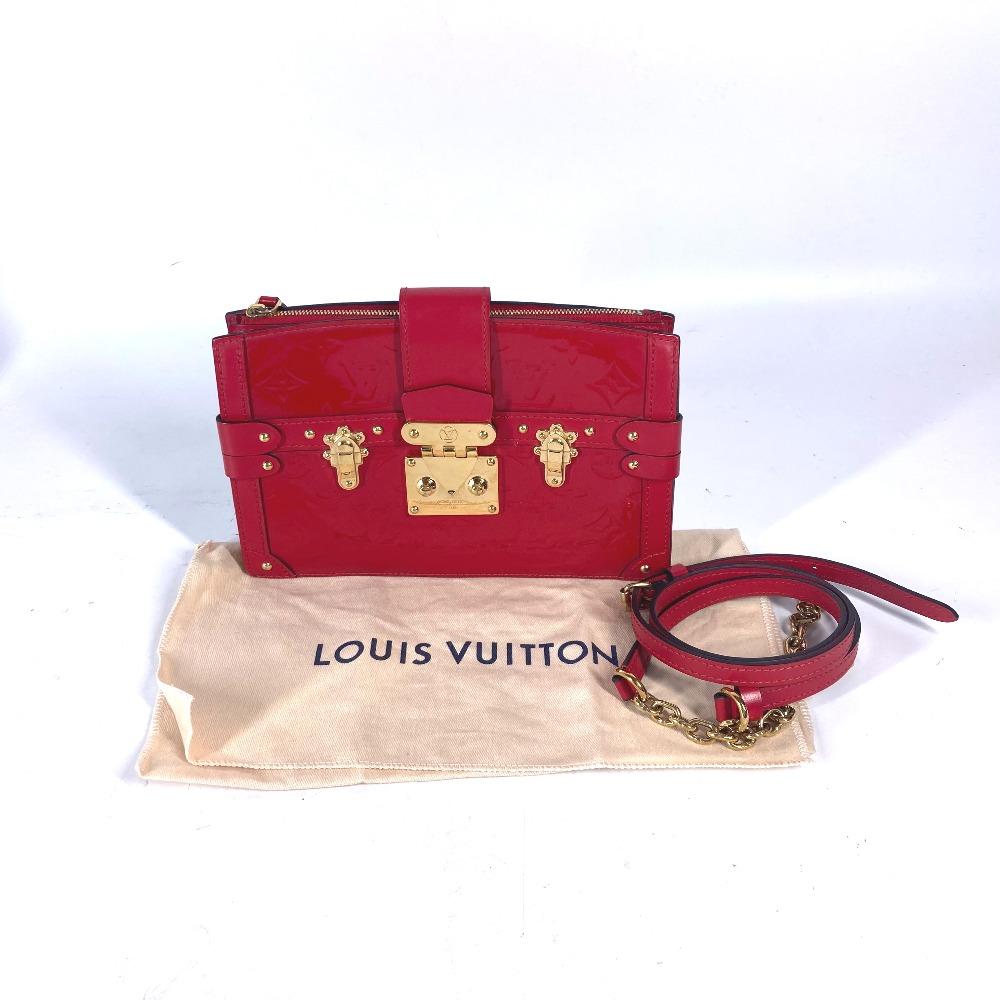 Louis Vuitton M54181 MonogramVernis Petite Mar Clutch 2WAY Shoulder Bag