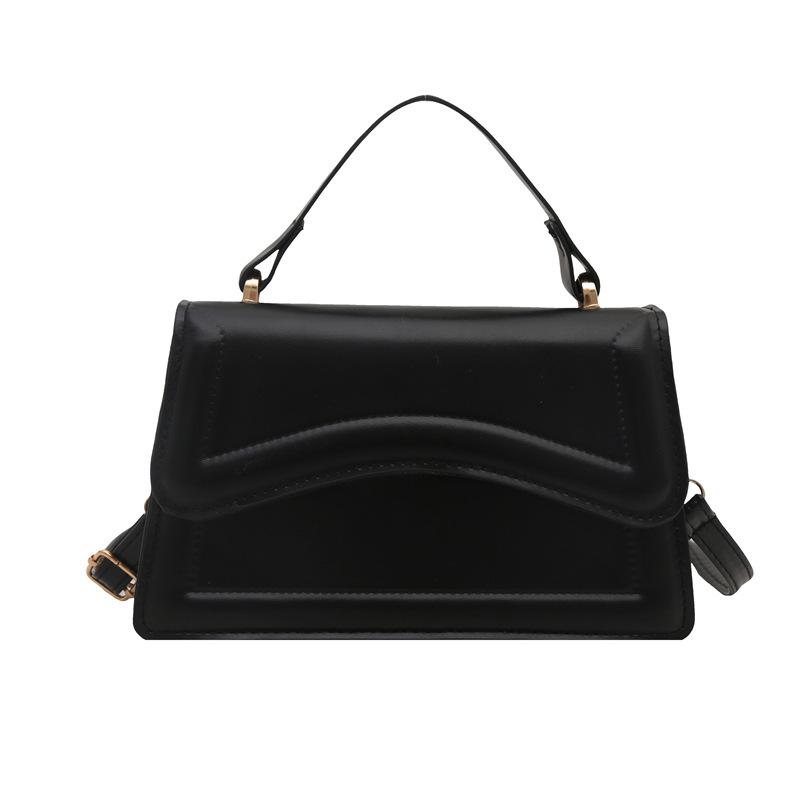 Fashion Niche Design Bag Women's 2025 Summer New Women's Bag Solid Color Casual Handbag Single Shoulder Messenger Bag Tide