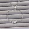 Elegant Crystal Butterfly Bracelet for Women: Adjustable Pull-String, Fashionable Jewelry Inspired by Southeast Asian Style