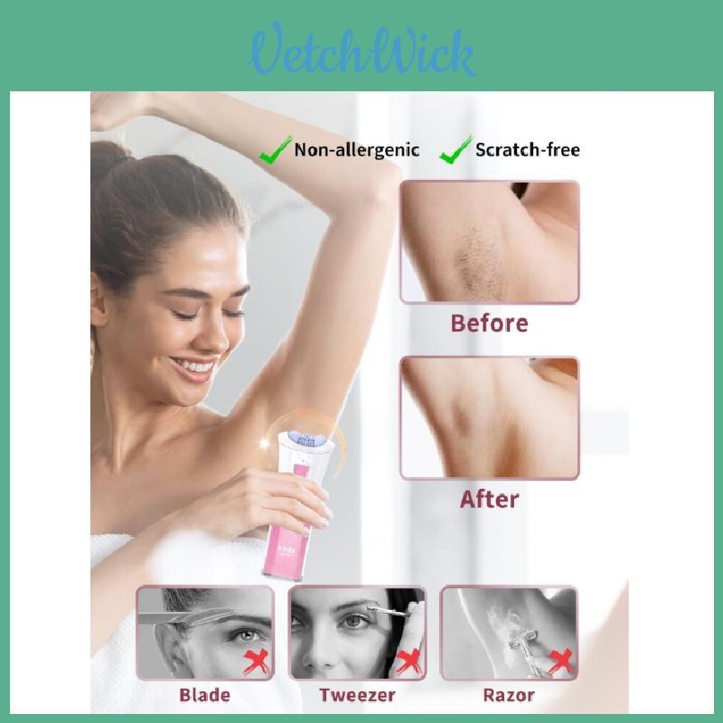 Keda190 Electric Shaver For Women With Full Body Use And Easy Cleaning