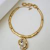 Oscar de la Renta Vintage European & American Style Women's Clavicle Choker - Simple, Fashionable, Textured, High-End Design