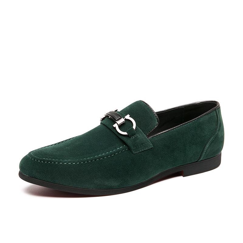 Suede Slip-On Loafers: Men s Casual Driving Shoes, Sizes 37-47, for Autumn Wear 37