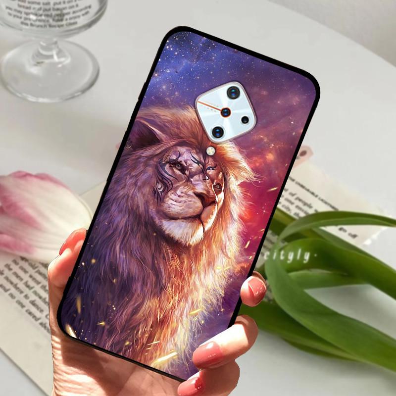 For Vivo V17 Case Cover S1 Pro Silicone Soft Painted Phone Case for VIVO 1920 V17 Russia Case TPU Bumper for vivoV17 V 17 s1Pro