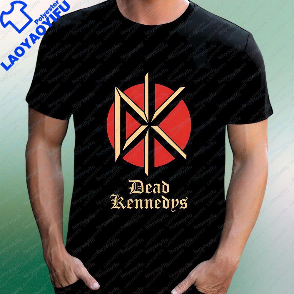 Retro DEAD KENNEDYS Unisex Style Hiphop Casual Shortsleeved Tshirt Suitable for Both Unisex and WoUnisex with A Round Neckline