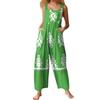 Women's Casual Jumpsuit Sleeveless Popular Floral Print Jumpsuit