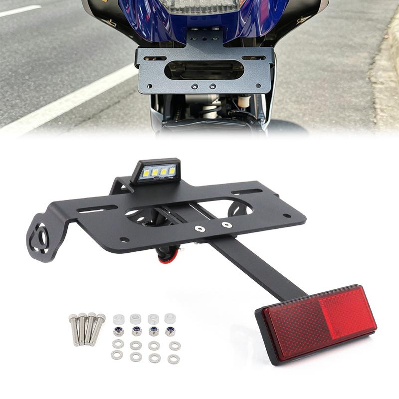 Fit For Yamaha YZF R6 YZF-R6 2006- Motorcycle Rear Tail Tidy Fender Eliminator Kit License Registration Plate Holder