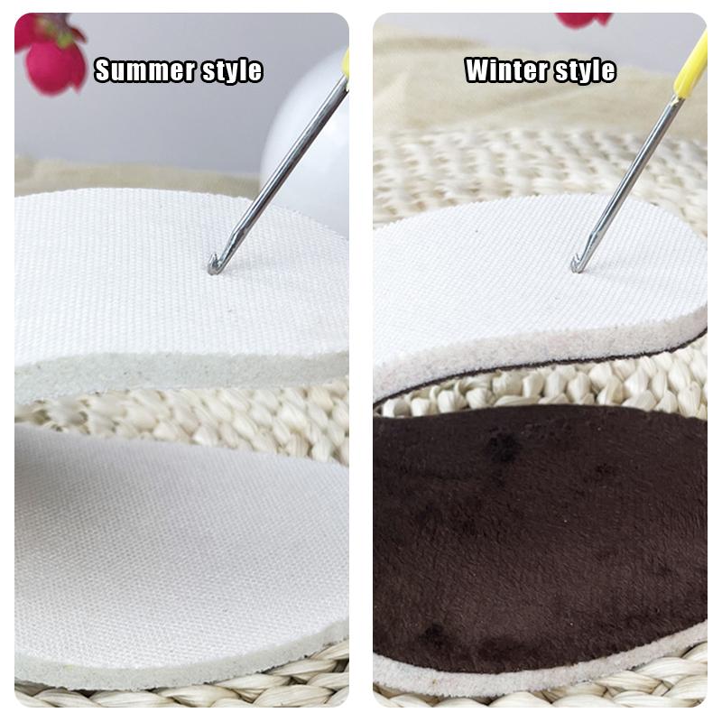 Sports Shoes Tendon Soles Hand-knitted Bottom Shoes Soles Woven Hook Shoes Slipper Rubber Sole DIY Shoe Repair Shoe Accessories.