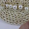 20Pcs 8/10/12/14/16mm Round Imitation Pearl Charm For Jewelry Making Dangle Earrings Pendant DIY Bracelet Accessories Wholesale