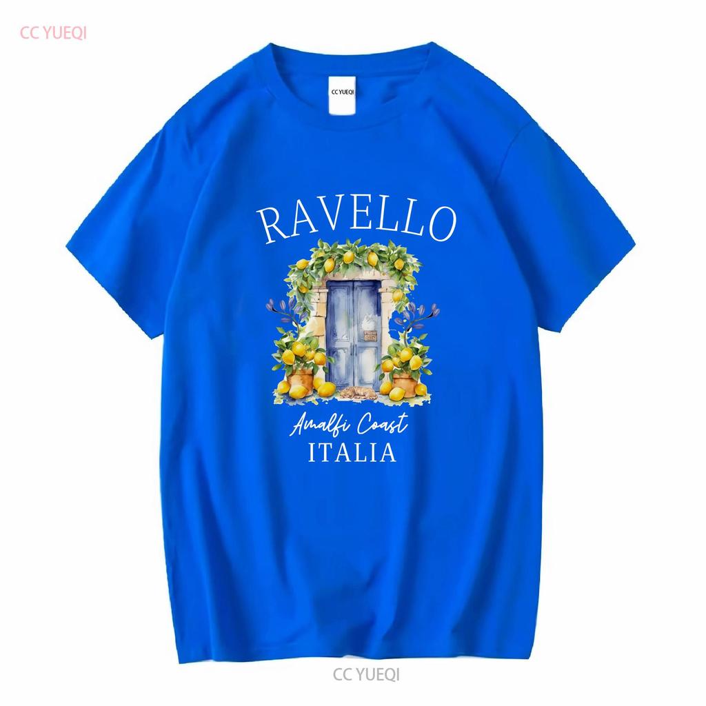Ravello T Shirt Italy Lemons Cute Amalfi Clothes Outfit Travel South Italia long or short sleeves vintage Washed fashion