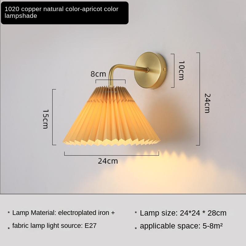Nordic Wall Lamp E27 85-265V Retro Vintage Indoor Lighting Bedroom Liveing Room For Home Wall Light Fixture