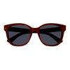 Gucci Original Design Recycled Acetate Round Sunglasses Men's Red