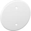 Garvin Industries White Ceiling Blank-Up Covers 5 Inch Diameter 1/4 Inch Edge Taper