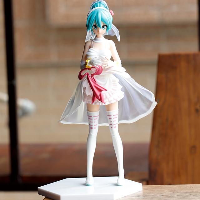 Non-Toxic New Anime Blue Miku Sakura Ghost Pvc Action Figures Children Model Toys Collecting Gifts For Children Dress Wedding Spring