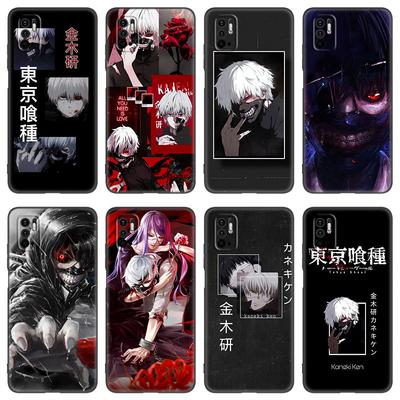 Tokyo Ghoul Anime Kaneki Ken Telefoonhoesje Voor Xiaomi Redmi Note 7 8 8T 9 9S 10 10S 10T 11 11S 4G 11E 11T Pro 5G Zachte Zwarte Cover