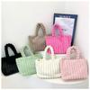 Large Plush Tanghulu Tote - Cute, Fashionable, Single-Shoulder Handbag for Autumn/Winter