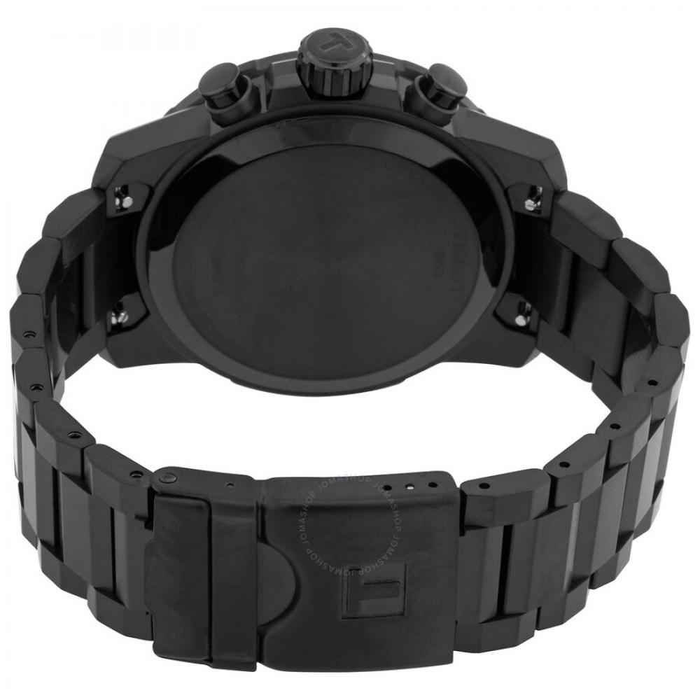 TiSSoT T SporT Chronograph quarTz Black Dial Men S waTch T125.617.33.051.00