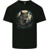 Tribal Wolf With the Moon Werewolf Lycan Kids T-Shirt Childrens