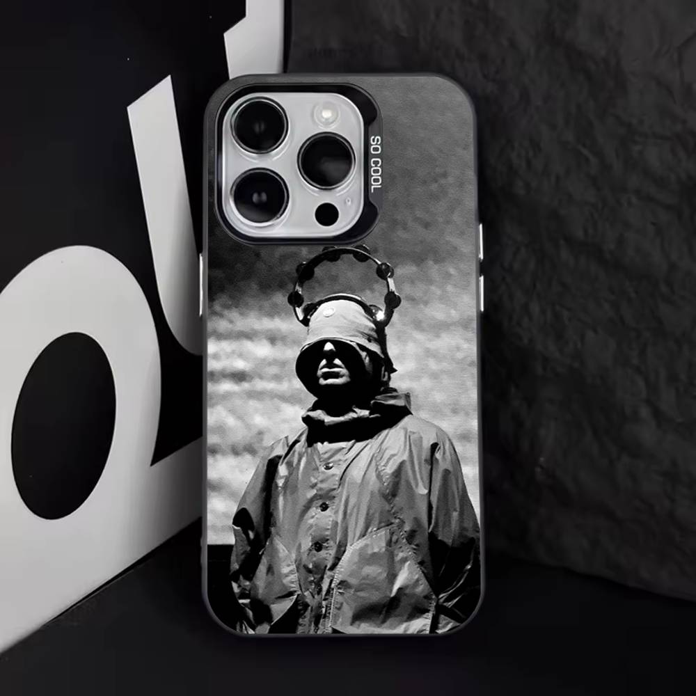 L-Liam G-Gallagher Singer For iPhone 17,16,15,14,13,12,11,Pro,Max,Plus,E,Air,Mini Anti Fall Black Matte Hard Bumper Phone Case