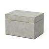 Francfranc Flavia Jewelry Box, Small, Gray