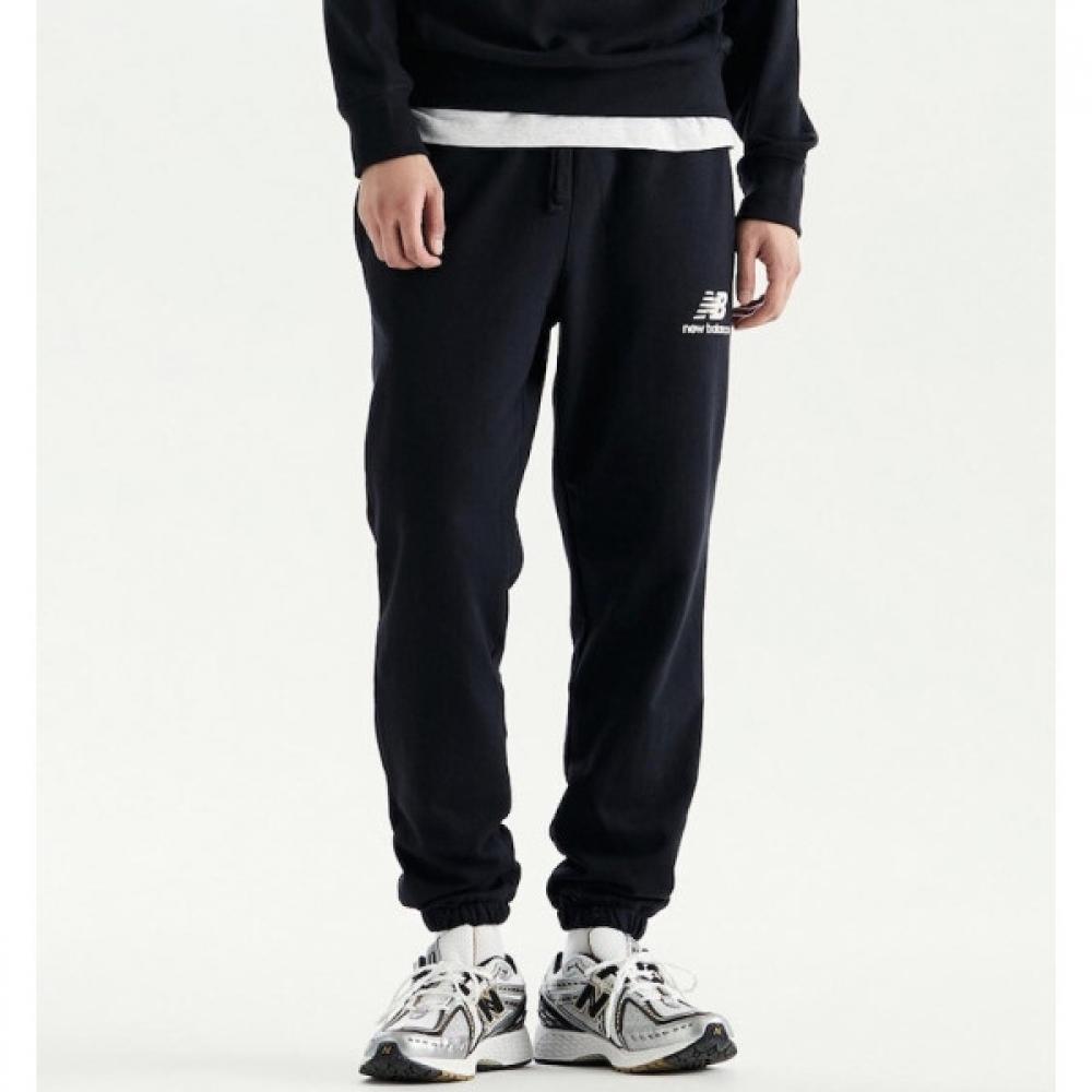 New Balance Men S Stacked Logo Ft SweatpantS B1 Nbmld4